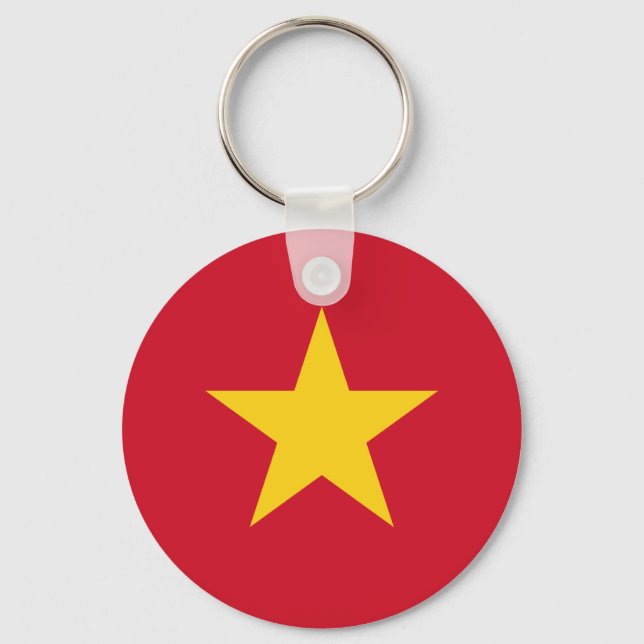 Flag of Vietnam Keychain (Front)