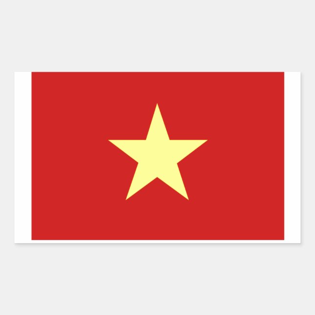 Flag of Vietnam Sticker (Front)
