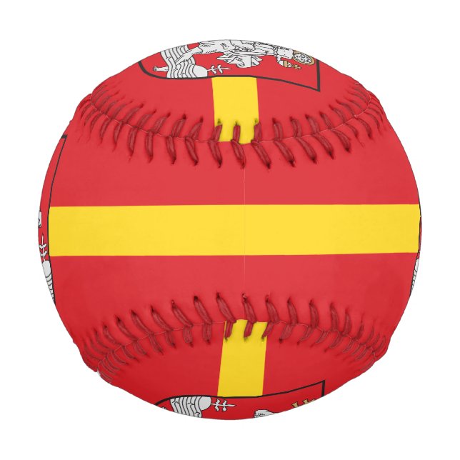 Flag of Vilnius, Lithuania Baseball (Front)