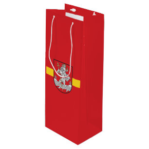 Flag of Vilnius, Lithuania Wine Gift Bag