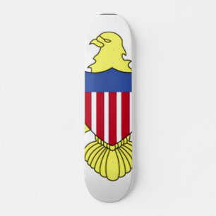 Flag of Virgin Islands Skateboard