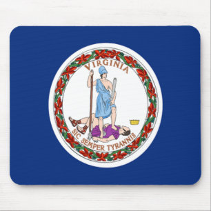 Flag of Virginia Mouse Pad
