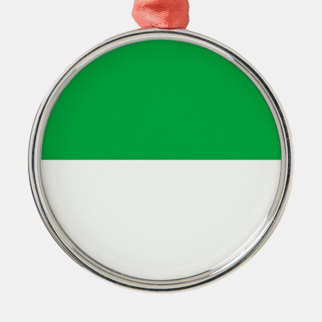 Flag of Vlieland Metal Ornament (Front)