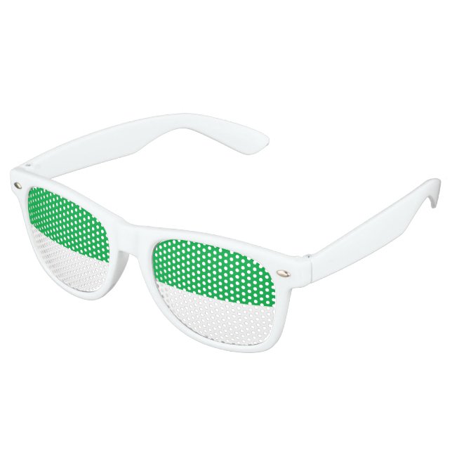 Flag of Vlieland Retro Sunglasses (Angled)