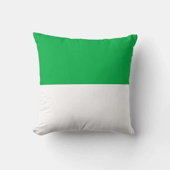Flag of Vlieland Throw Pillow (Front)