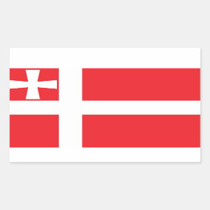 Flag of Volyn Oblast, Ukraine Sticker