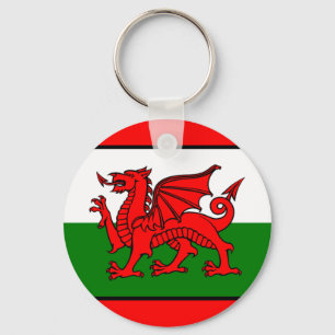 Flag of Wales Keychain