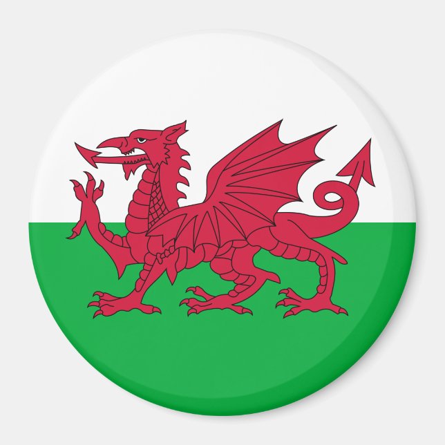 Flag of Wales Magnet (Front)