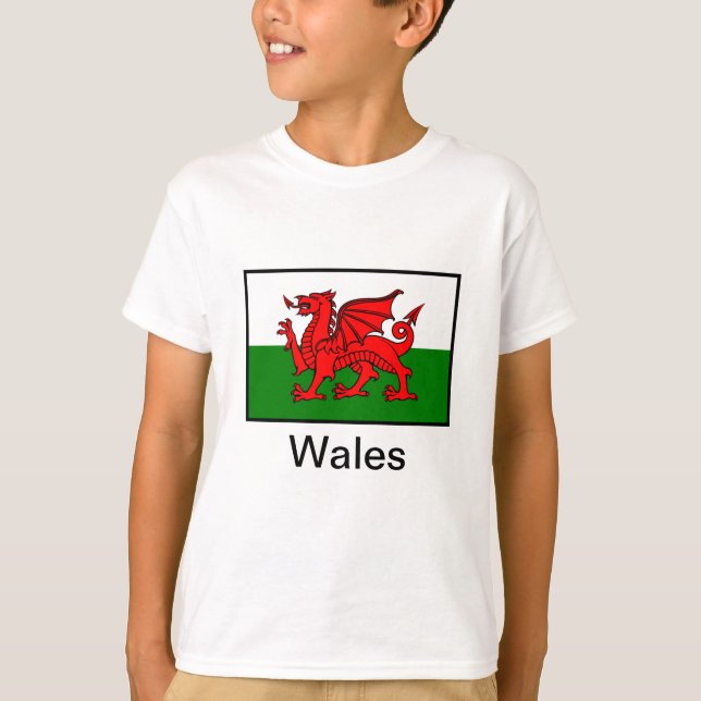 Flag of Wales T-Shirt (Front)