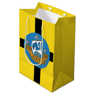 Flag of Wellington City, New Zealand Medium Gift Bag
