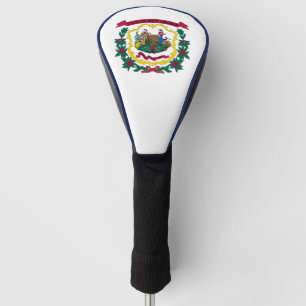 Flag of West Virginia, USA Golf Head Cover