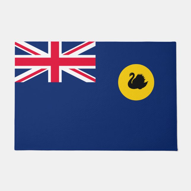 Flag of Western Australia State Doormat (Front)