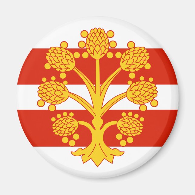 Flag of Westmorland Magnet (Devant)