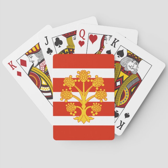 Flag of Westmorland Playing Cards (Back)