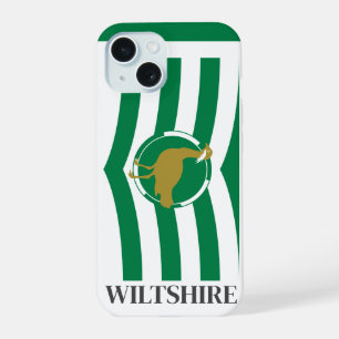 Flag of Wiltshire - ENGLAND iPhone 15 Case