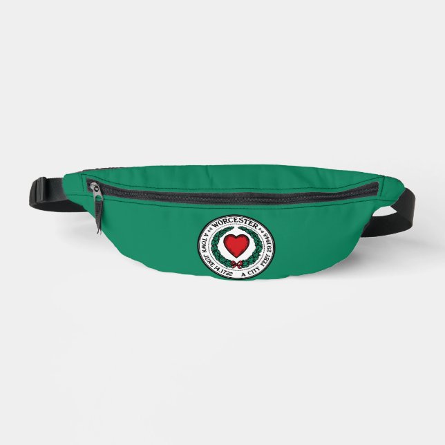 Flag of Worcester, Massachusetts  Fanny Pack (Front)