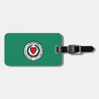 Flag of Worcester, Massachusetts Luggage Tag