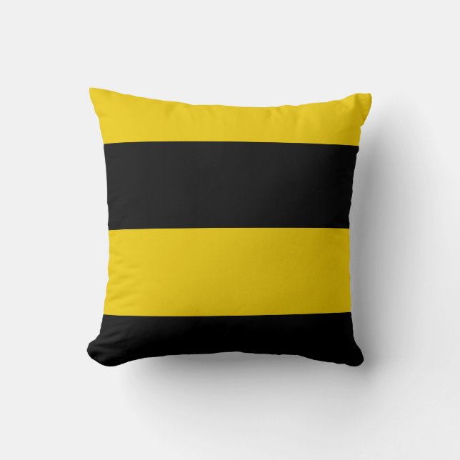 Flag of Workum Throw Pillow (Front)