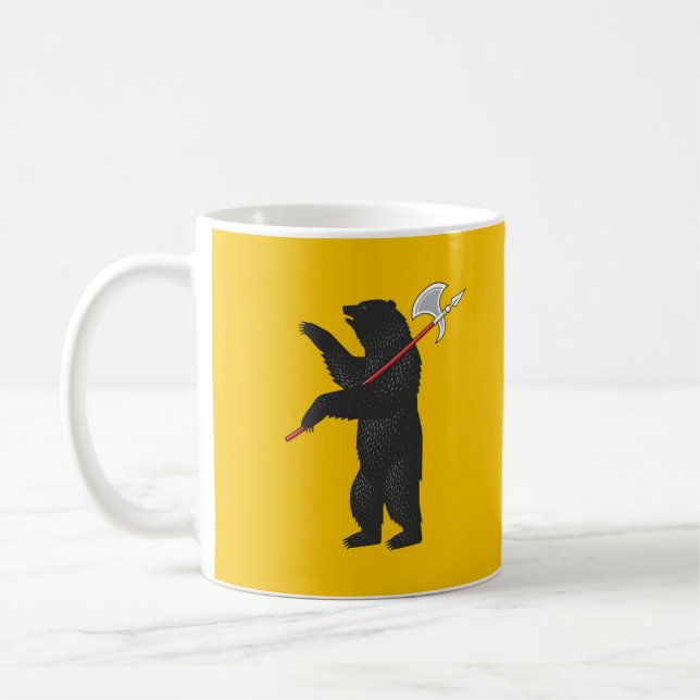 Flag of Yaroslavl oblast Coffee Mug (Left)