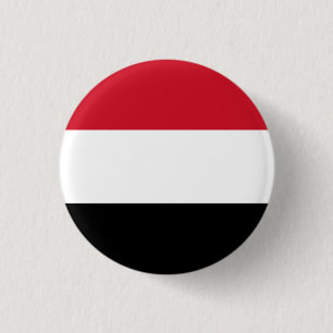 Flag of Yemen 1 Inch Round Button
