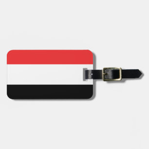 Flag of Yemen Easy ID Personal Luggage Tag