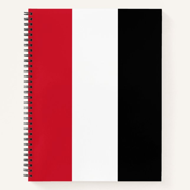 Flag of Yemen Notebook (Front)