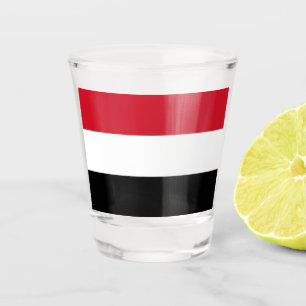 Flag of Yemen Shot Glass