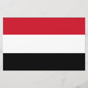 Flag of Yemen Stationery