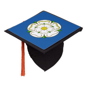 Flag of Yorkshire Graduation Cap Topper