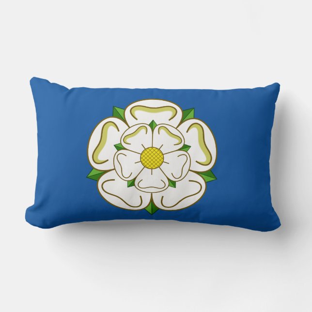 Flag of Yorkshire Lumbar Pillow (Front)