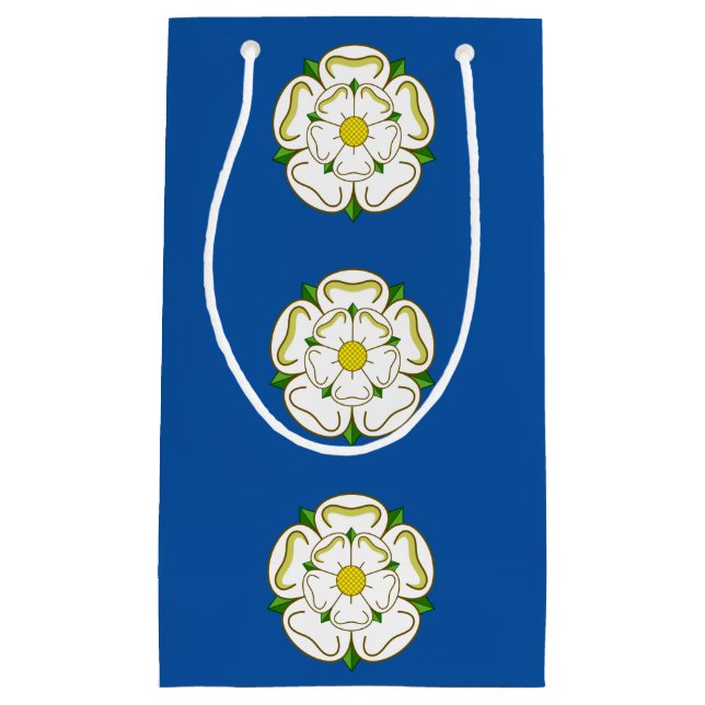 Flag of Yorkshire Small Gift Bag (Front)
