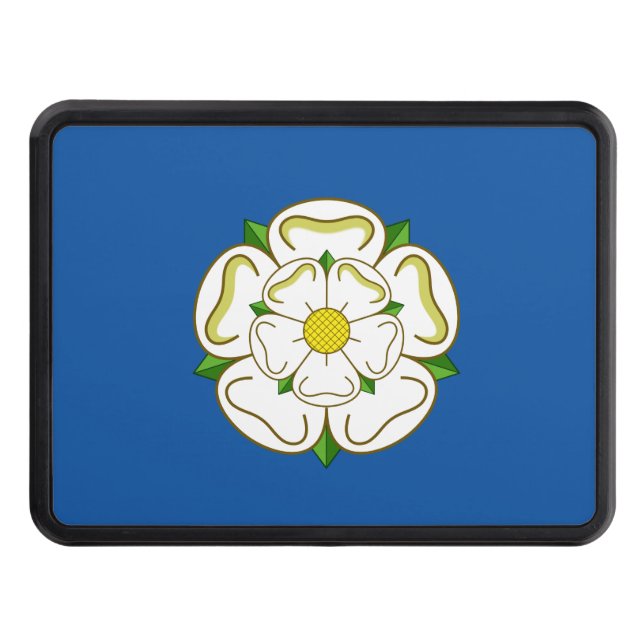 Flag of Yorkshire Trailer Hitch Cover (Front)