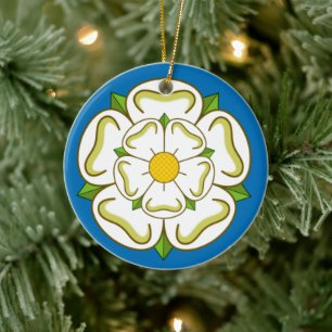Flag of Yorkshire (UK) Ceramic Ornament