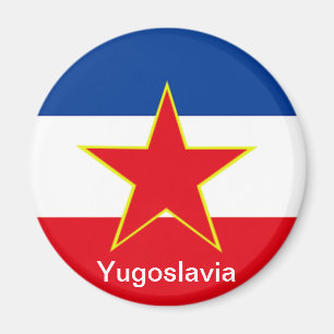 Flag of Yugoslavia Magnet