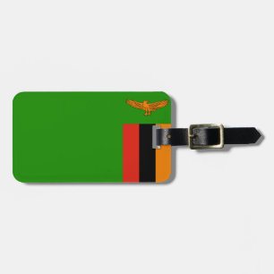 Flag of Zambia Luggage Tag