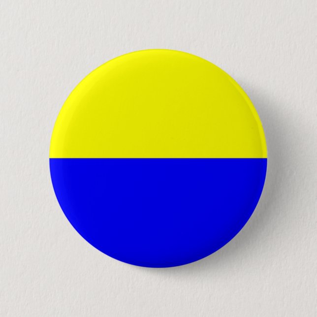 Flag of Zandvoort 2 Inch Round Button (Front)