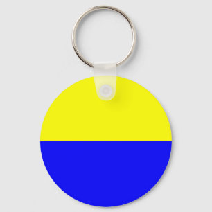 Flag of Zandvoort Keychain