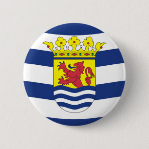 Flag of Zeeland 2 Inch Round Button