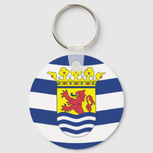Flag of Zeeland Keychain