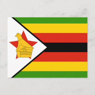 Flag of Zimbabwe Postcard