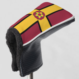 Flag on Northamptonshire Golf Head Cover