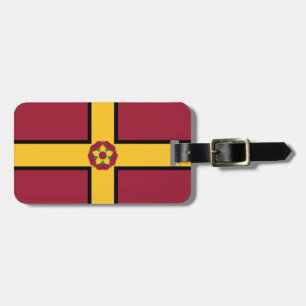 Flag on Northamptonshire Luggage Tag