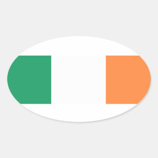 flag oval sticker