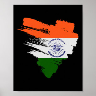 Flag Patriotic August 15 Poster