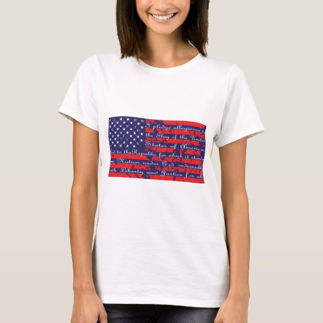Flag-Pledge T-Shirt (Front)