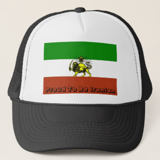 Flag, Proud To Be Iranian Trucker Hat