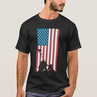 Flag Raising On Iwo Jima T-Shirt