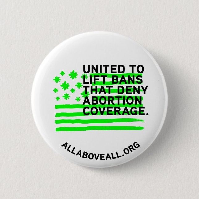 Flag, United 2 Inch Round Button (Front)