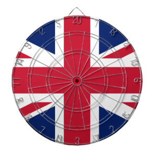 Flag United Kingdom Dartboard
