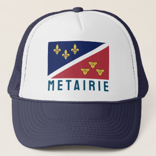 Flag (unofficial) of Metairie, Louisiana Trucker Hat